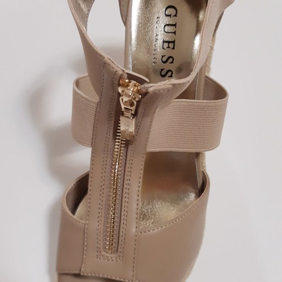 GUESS "Lora" zip-front espadrille - Picture 4 of 7